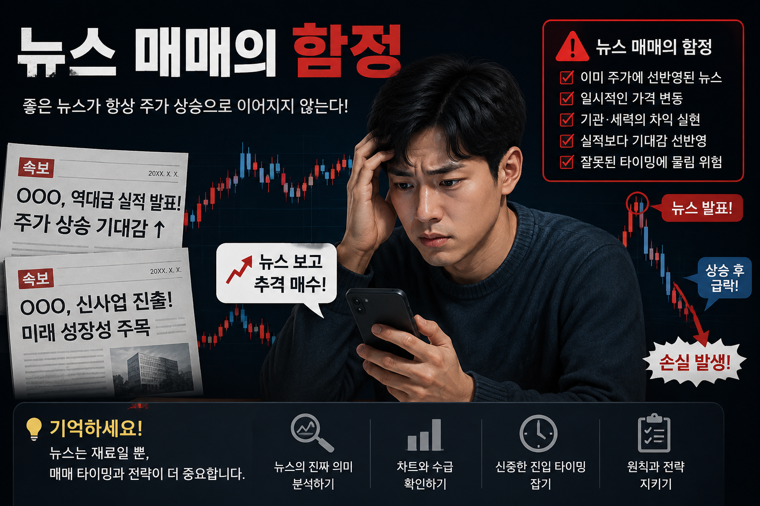 뉴스 매매의 함정 관련 이미지
