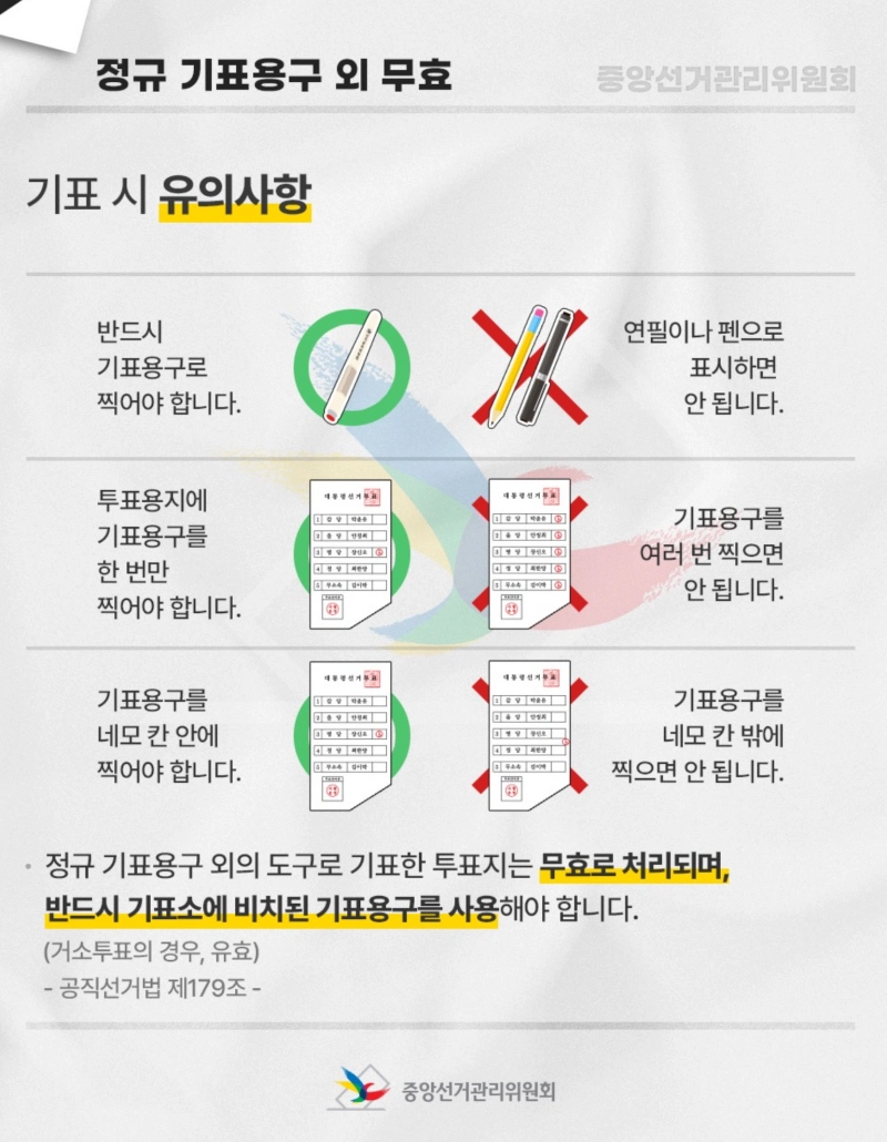 선거도장 크기