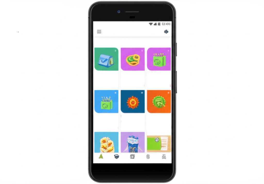 스마트폰 가계부 앱의 소비 분석 그래프를 확인하는 모습