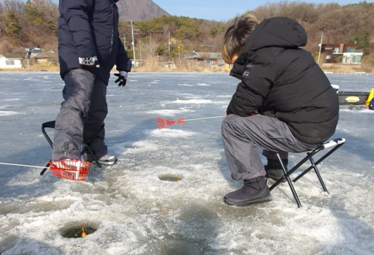 양평 산수유마을 빙어축제