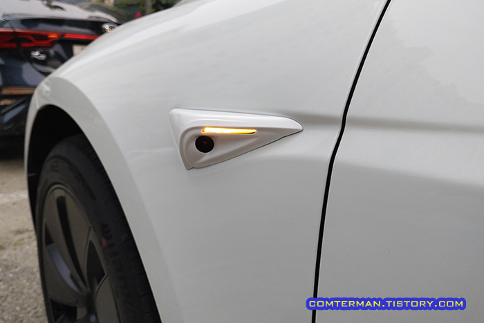 테슬라 모델3 하이랜드 사이드 카메라 커버 알리익스프레스