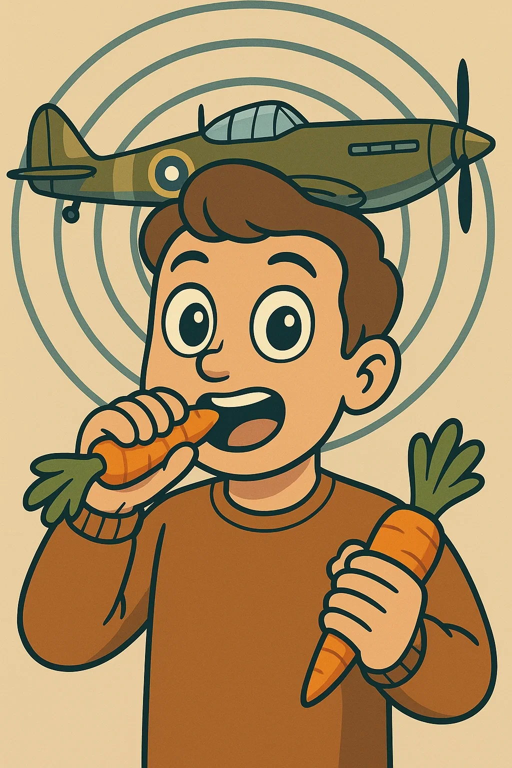 당근을 먹으면 시력이 좋아진다?