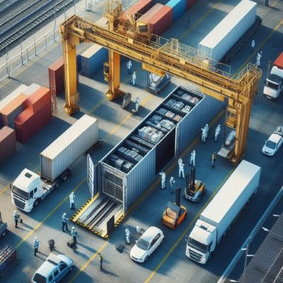 무역 통관 이미지