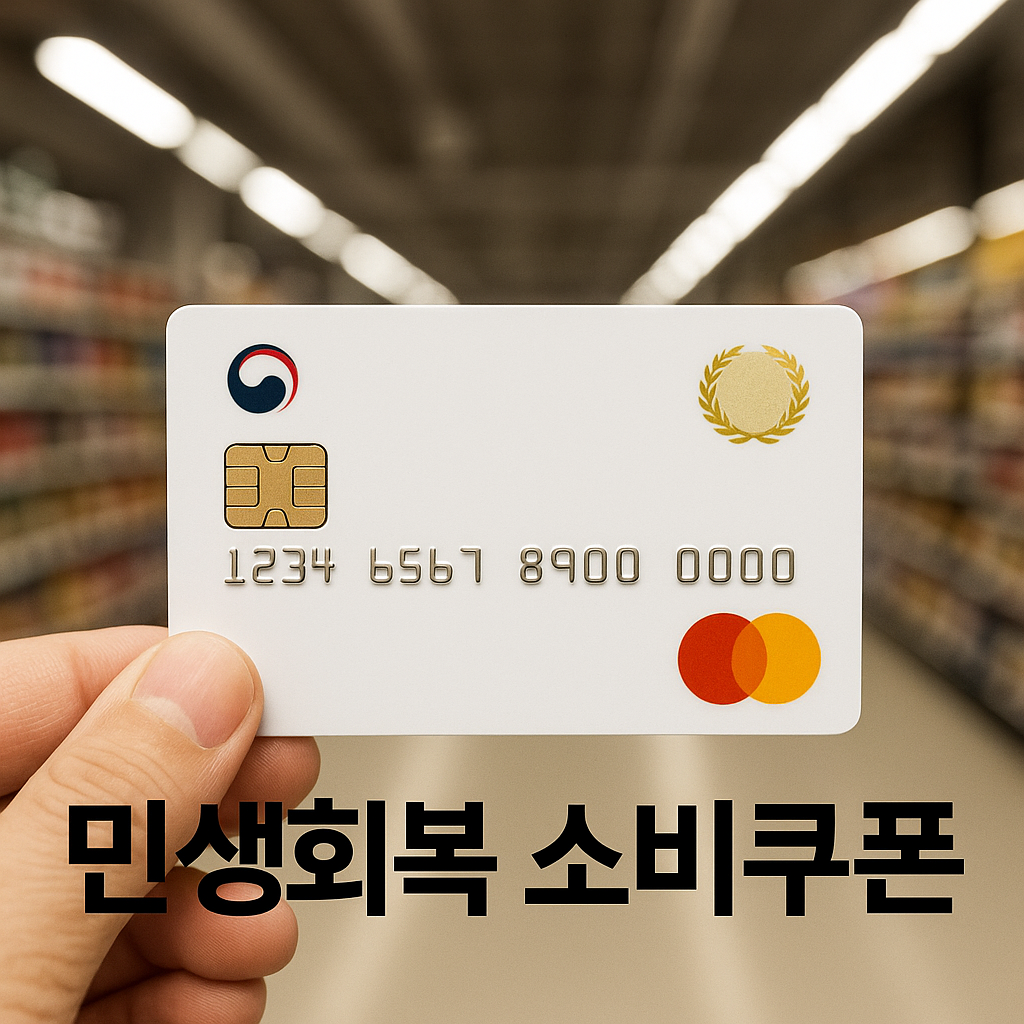 민생회복 소비쿠폰