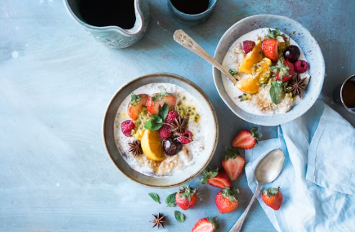 염증 잡는 식습관 (현미, 올리브오일, 블루베리)