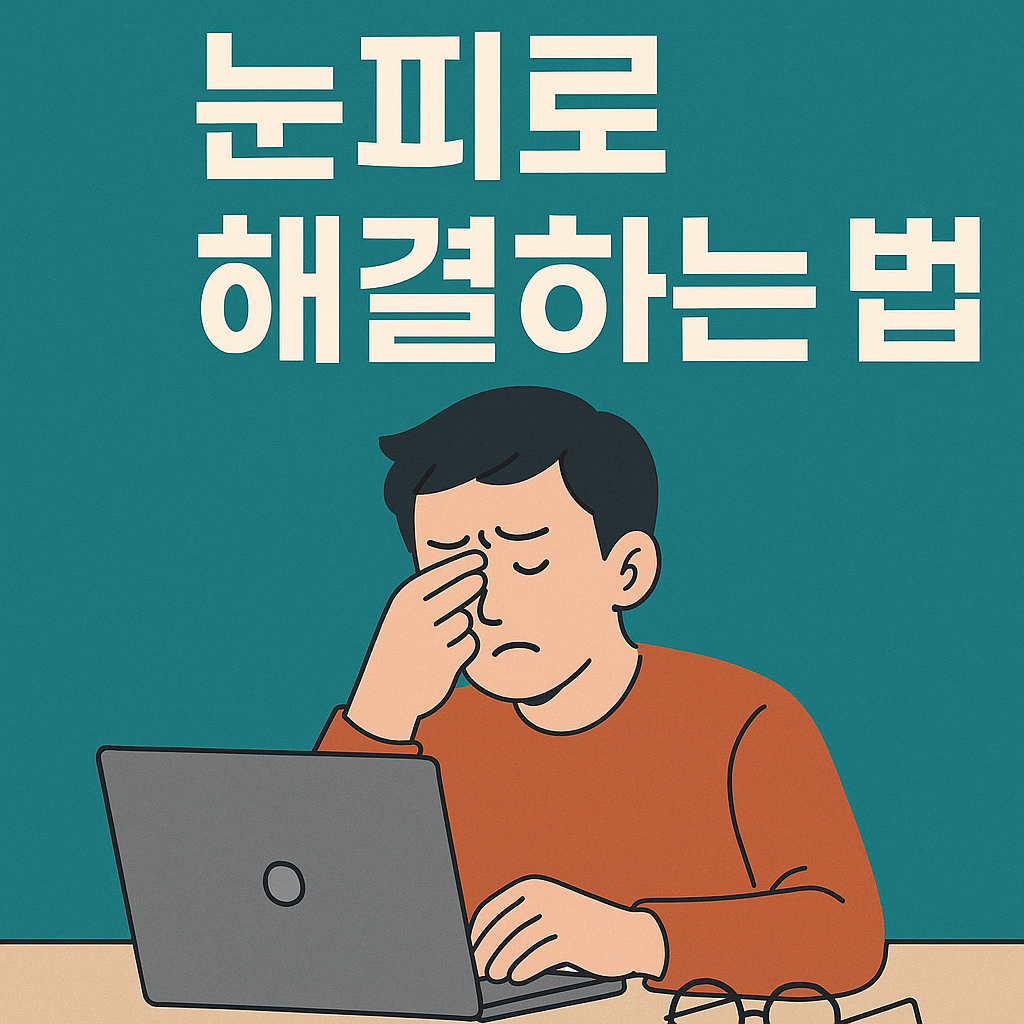 눈피로 해결하는 법, 지금 실천해보세요! 썸네일