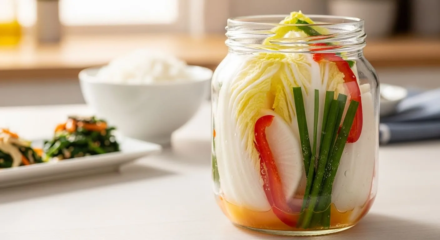 백김치 쉽고 맛있게 담그는법