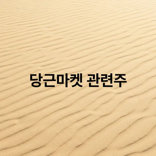 당근마켓 관련주