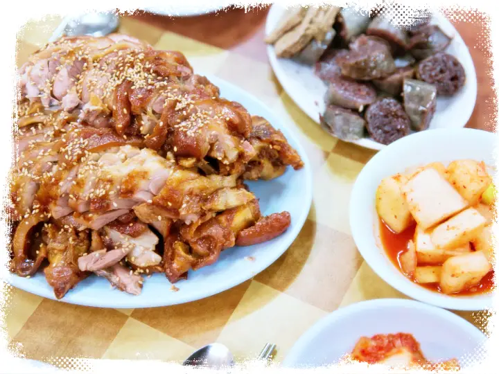 어서와 한국은 처음이지 오스카 공덕역 보쌈 불족 순대국 족발 맛집 위치