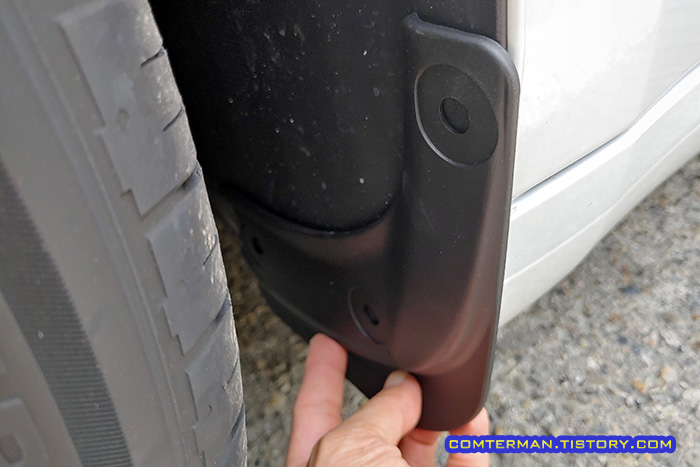 테슬라 모델3 하이랜드용 머드가드 장착