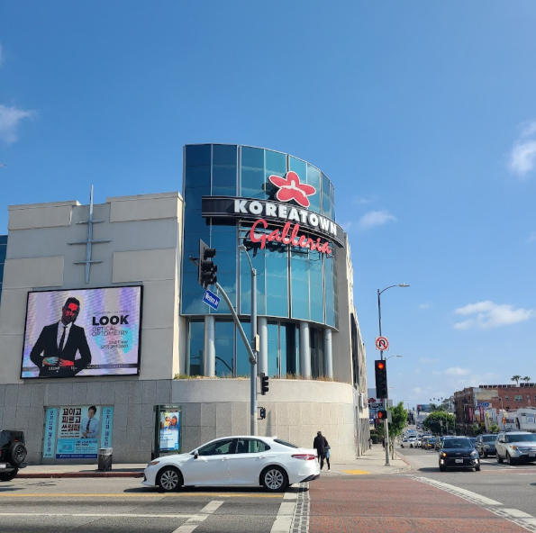 올림픽 갤러리아 마켓 외관 이미지