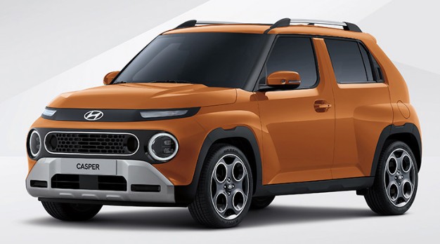 경형 SUV 더 뉴 캐스퍼 색상 시에나 오렌지 메탈릭