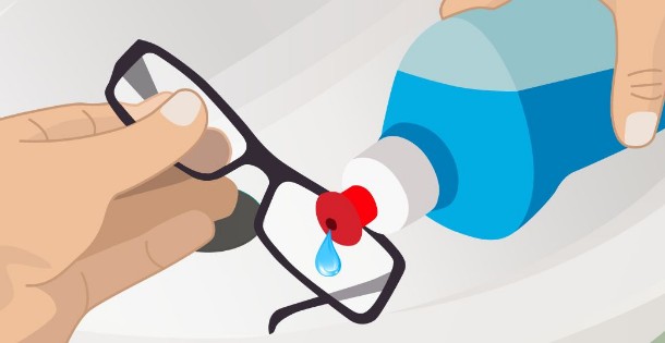 올바른 방법으로 안경 닦는법, 안경 흠집 제거 방법