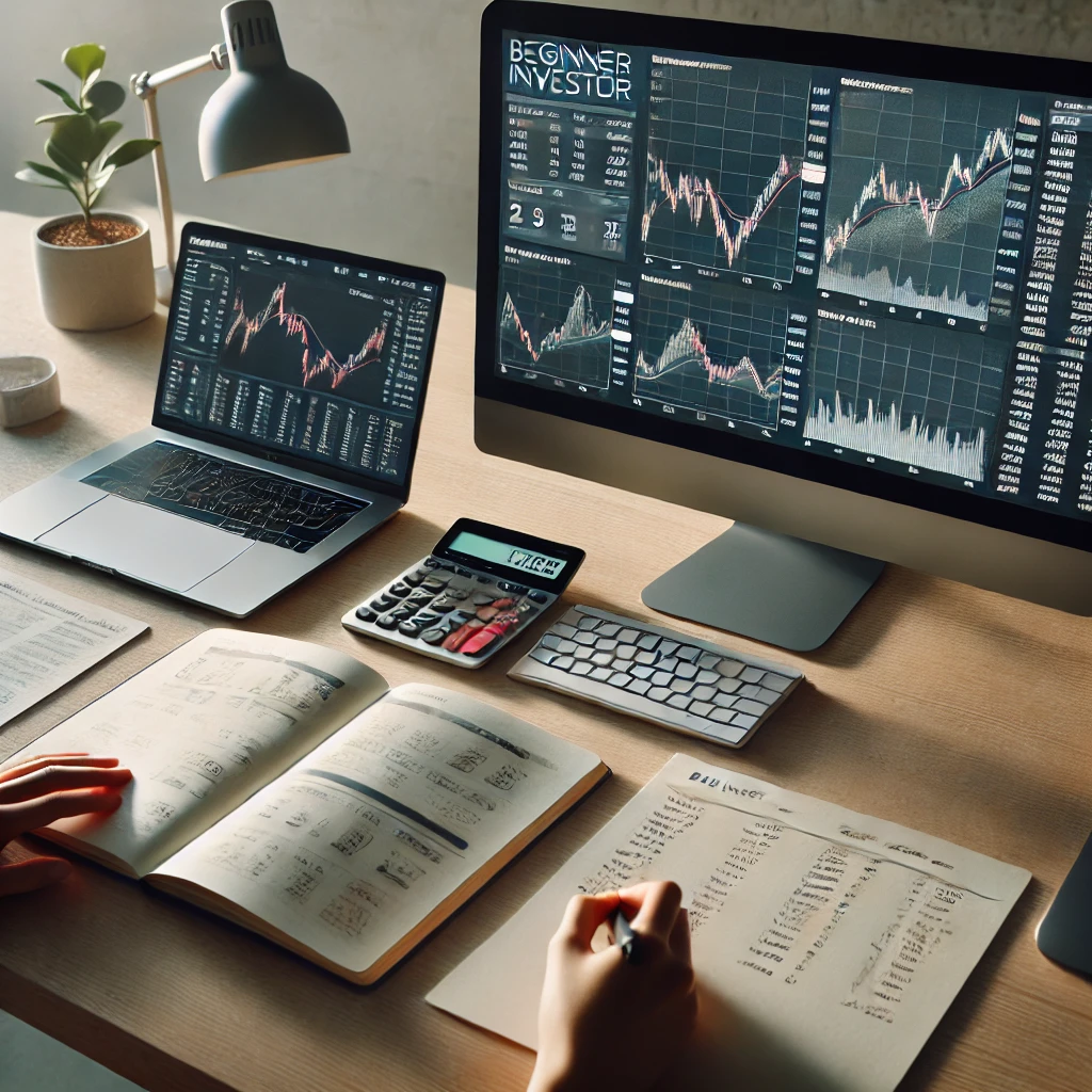 주식 잘고루는 방법 공부하는 모습