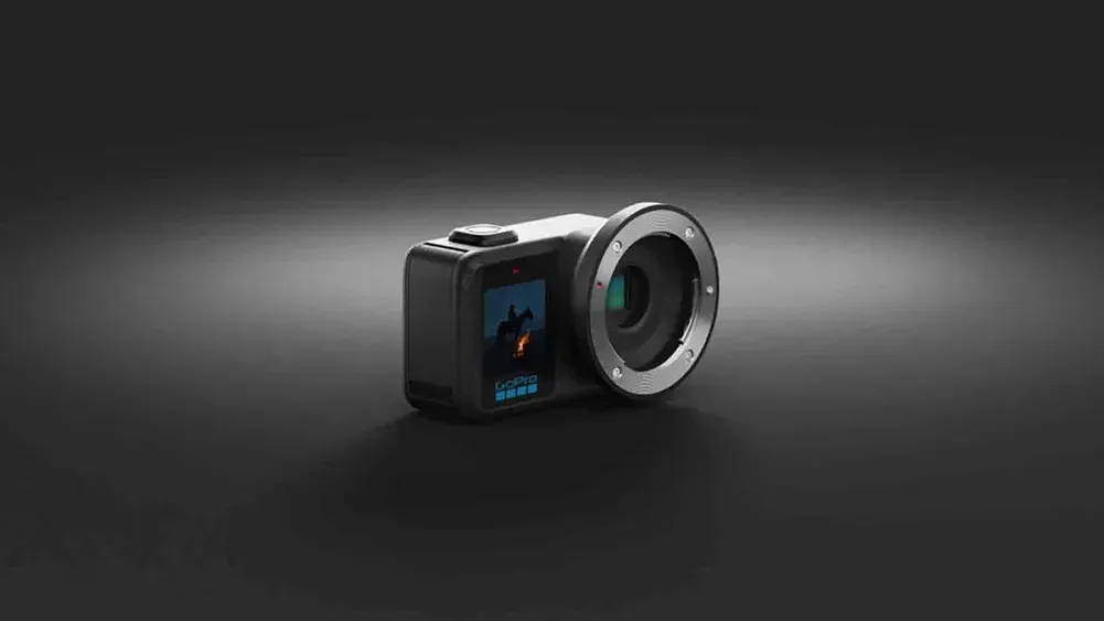 고프로 미션 1 프로 ILS는 마이크로 포서즈 렌즈를 사용하고요.