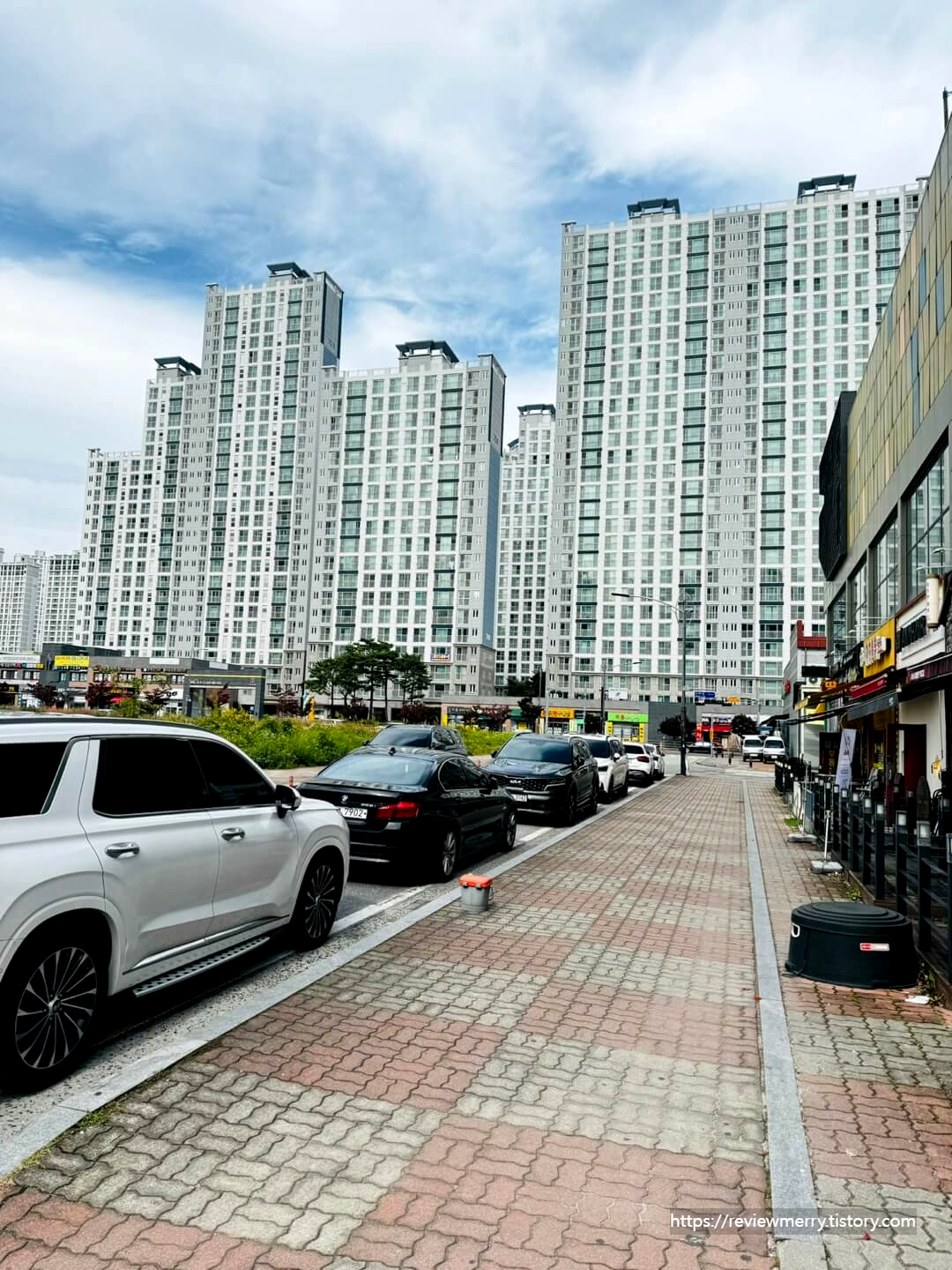 미용실 앞 길가주차