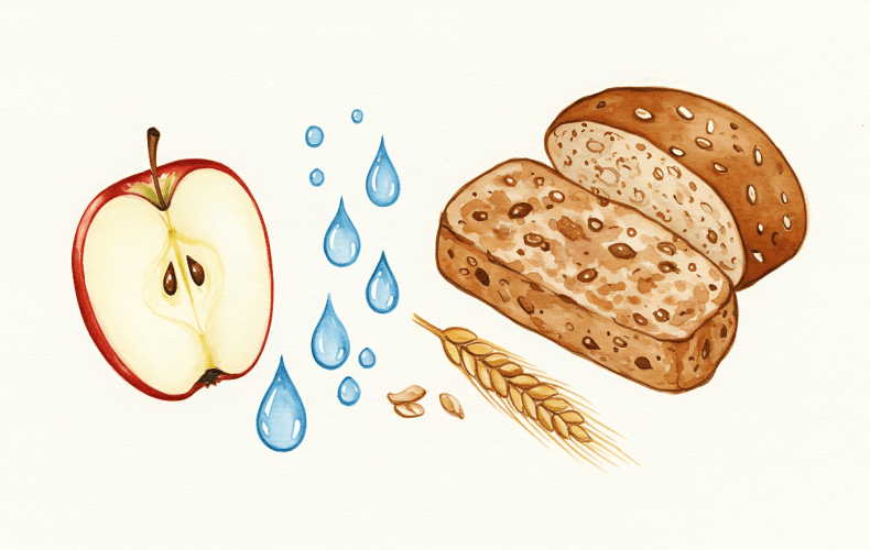 식이섬유 표현
