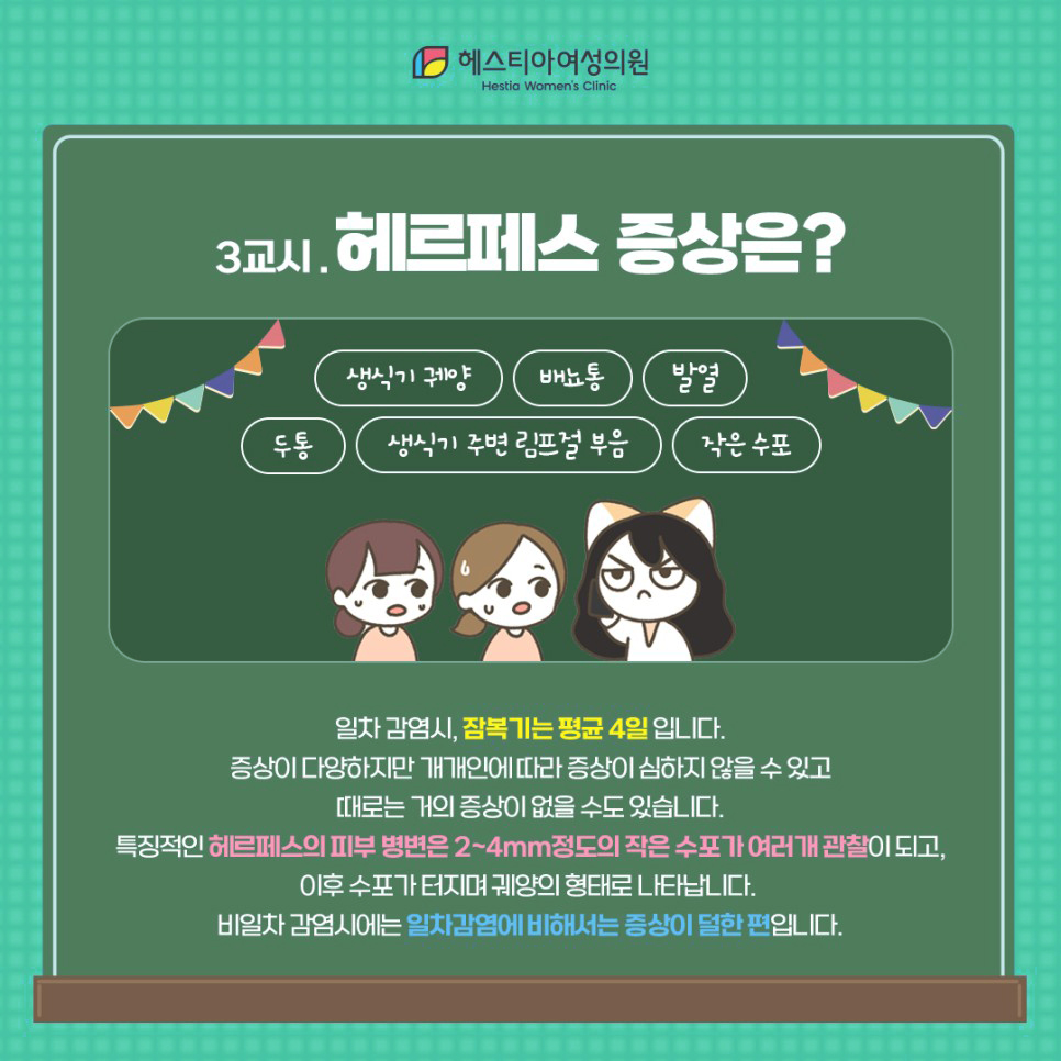 헤르페스 증상은?