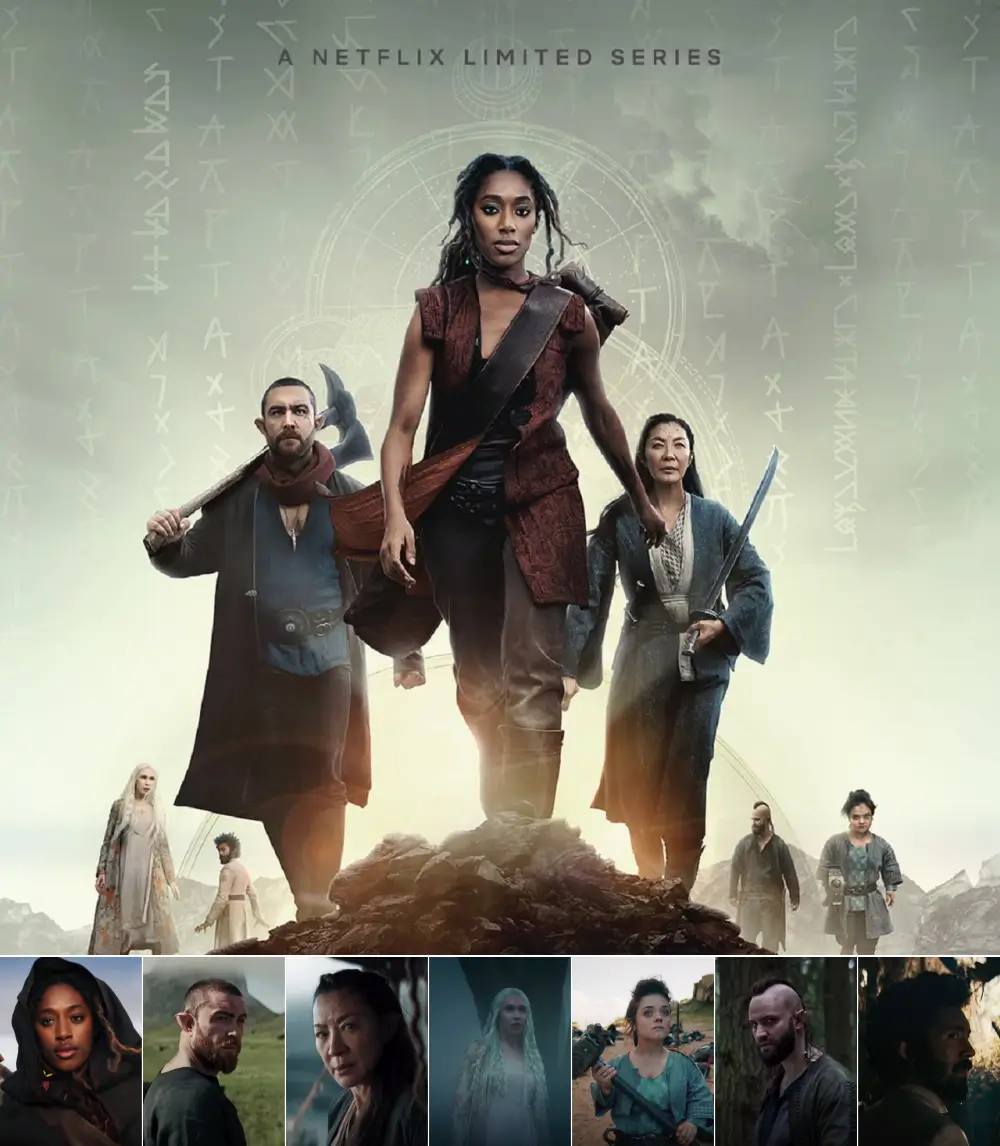 위처 : 블러드 오리진의 일곱전사 포스터