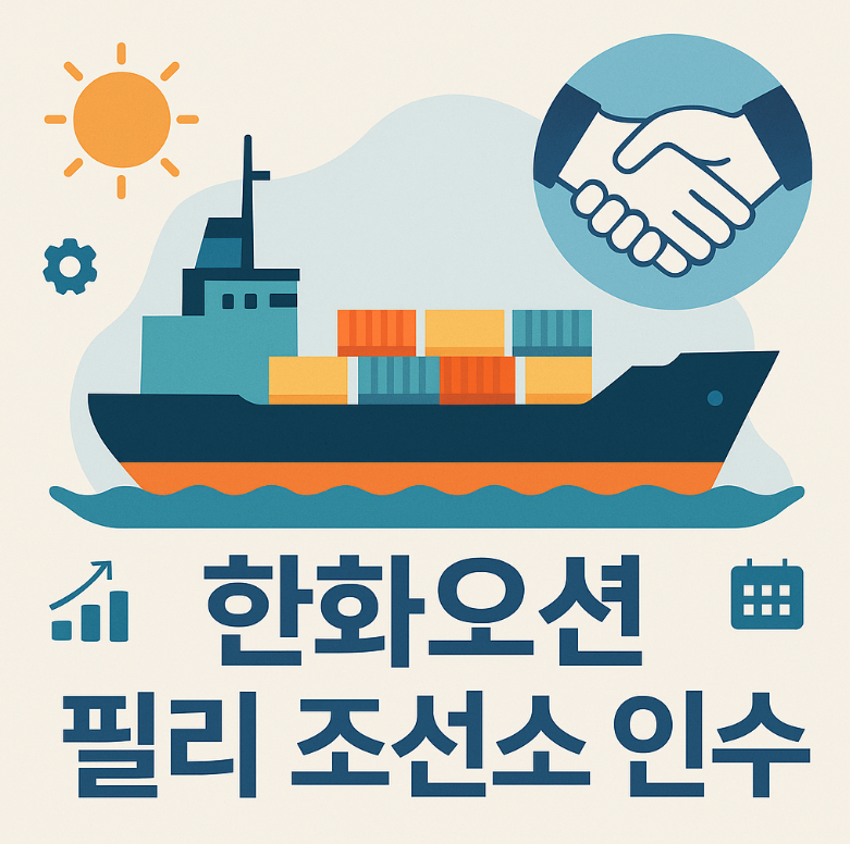 한화오션 필리 조선소 인수, 미국 조선업을 뒤흔들다