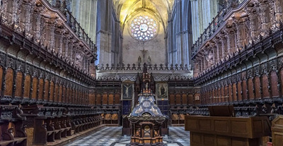 성당 합창대 석 사진