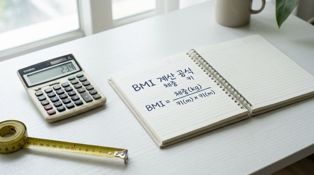 BMI 계산 공식 체중 키