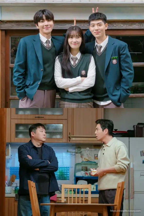 조립식 가족 촬영 이미지입니다.