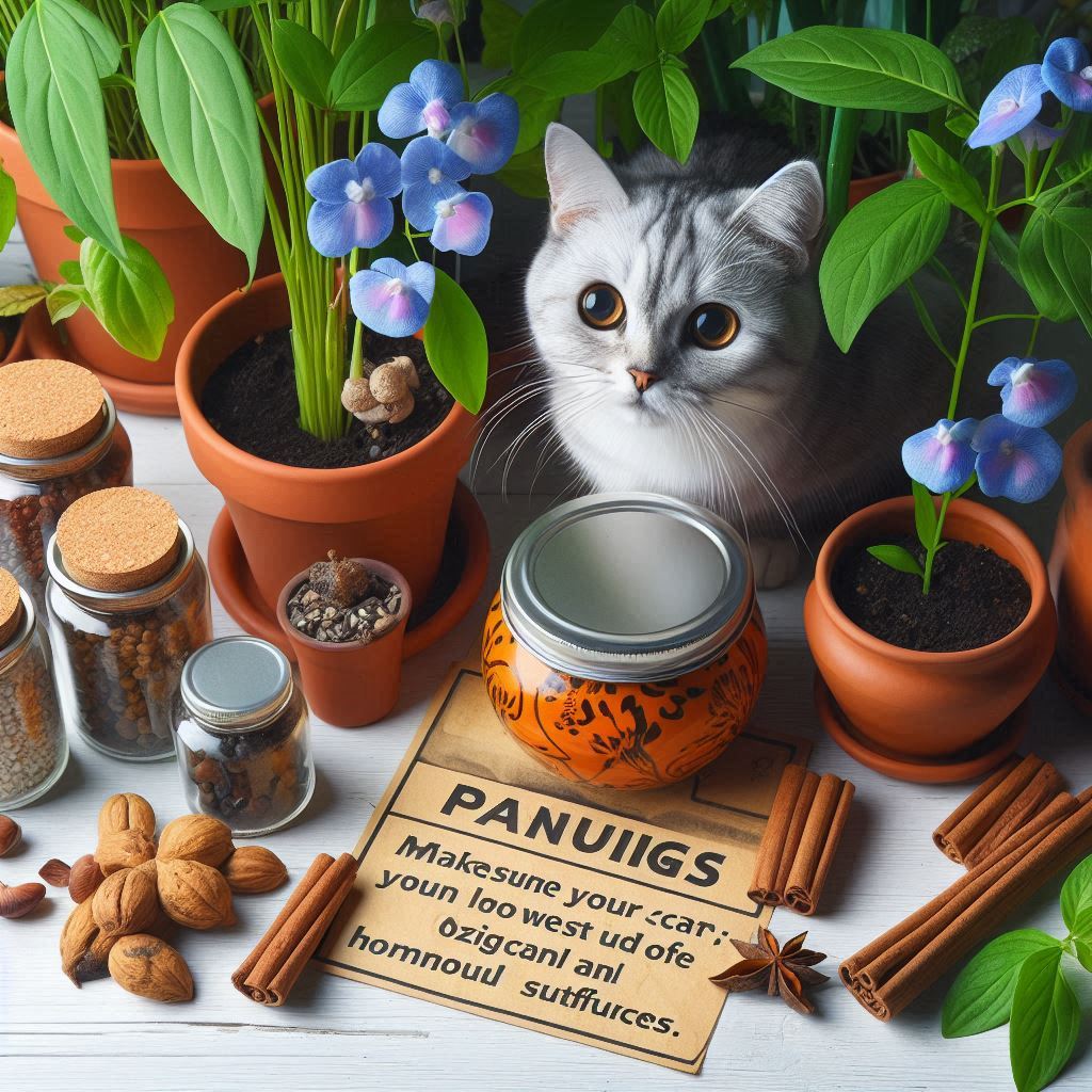 유해한 식물과 물질 피하기