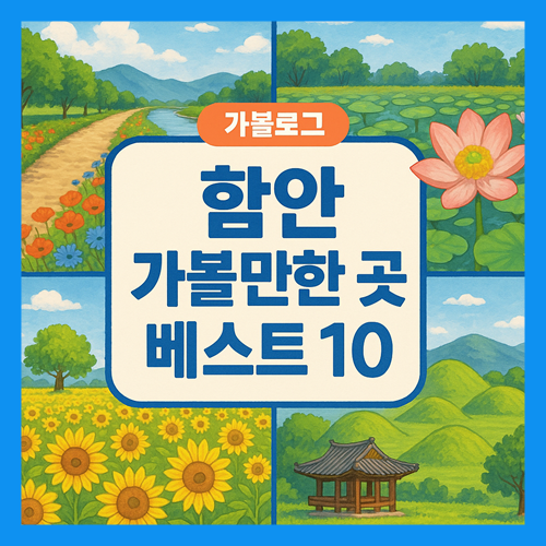 함안 가볼만한곳 베스트10
