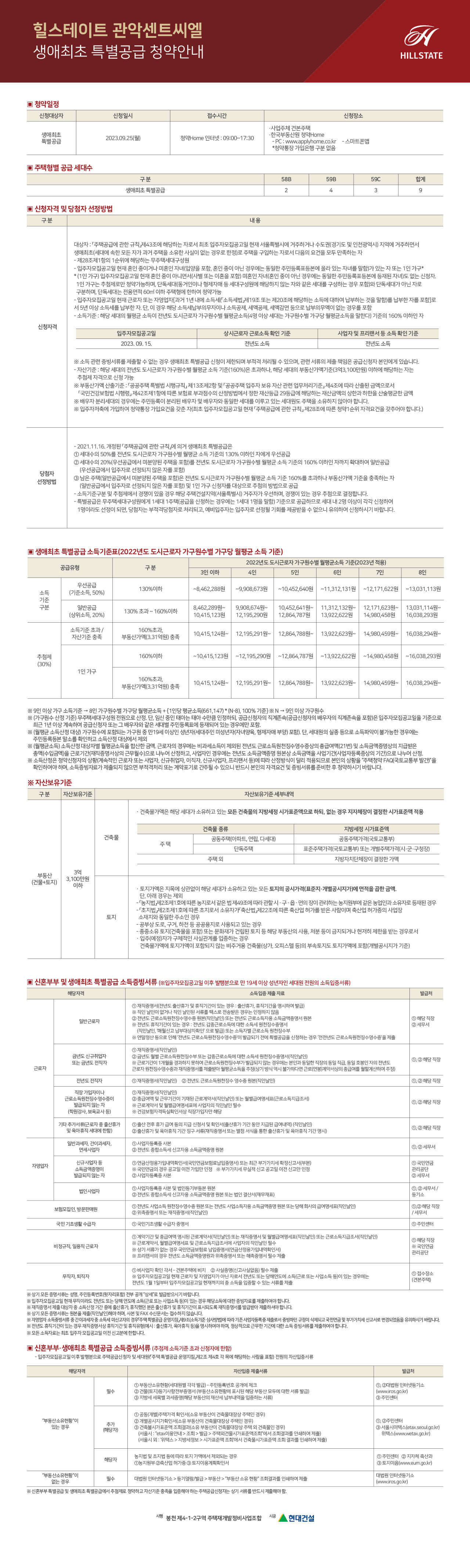 힐스테이트 관악센트씨엘 청약
