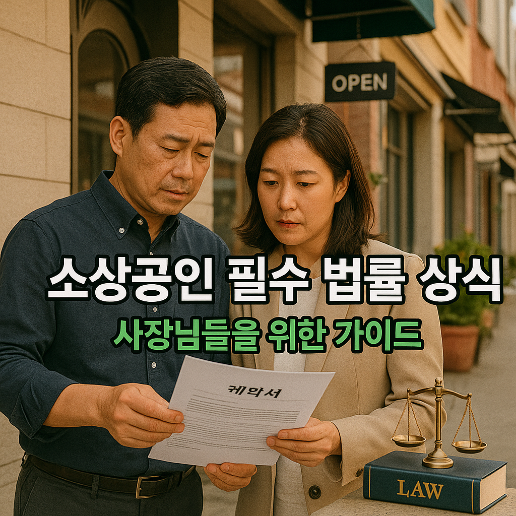 소상공인 필수 법률 상식