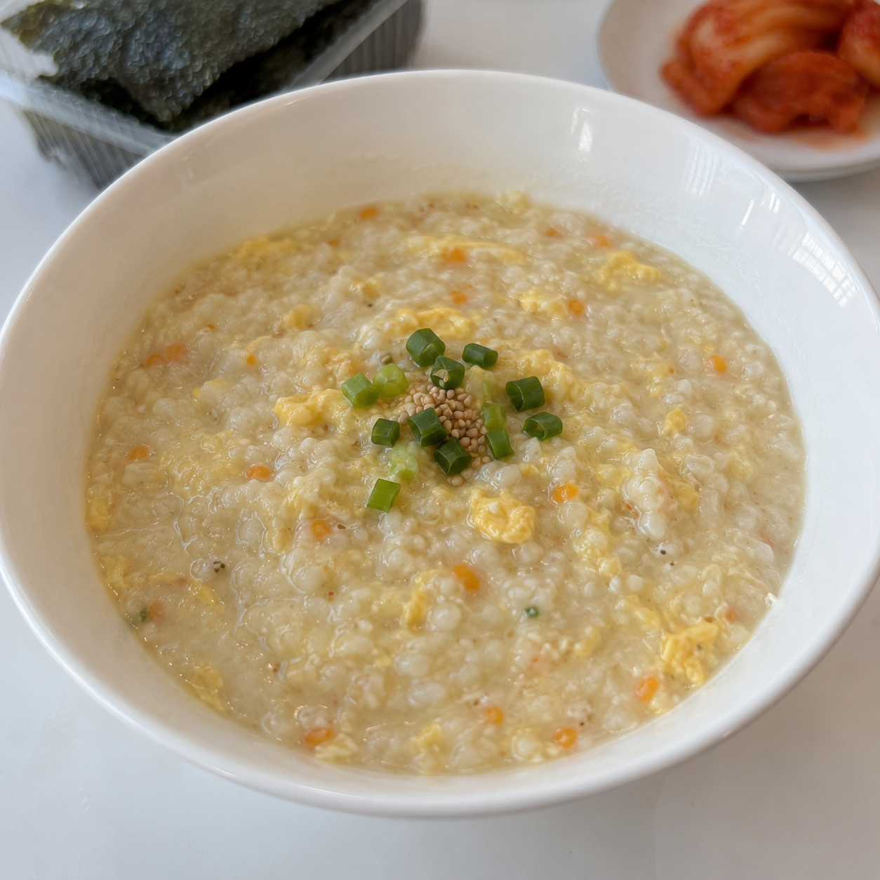 오트밀 달걀죽 레시피