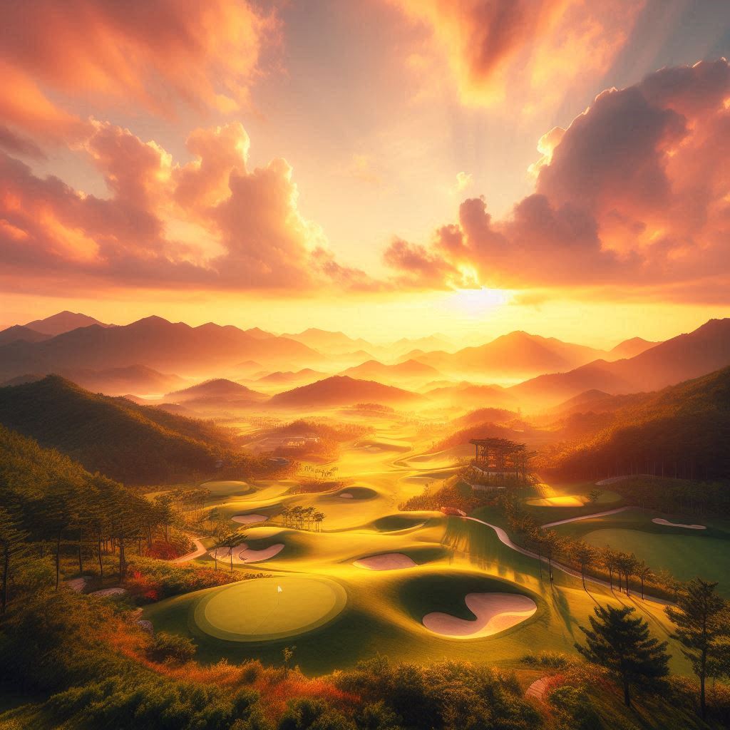 코리아골프클럽 배경