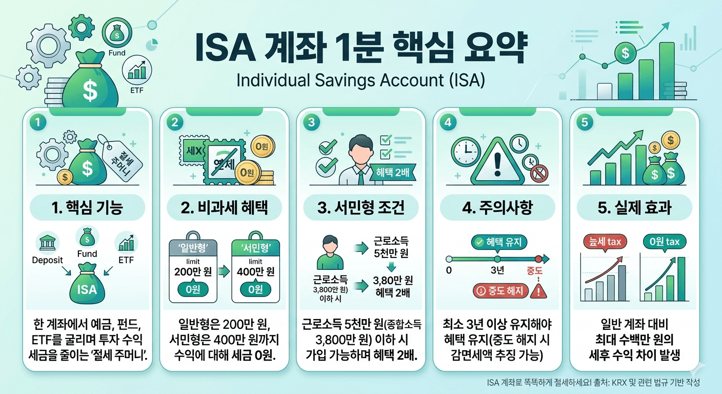 ISA 계좌 가입 가이드