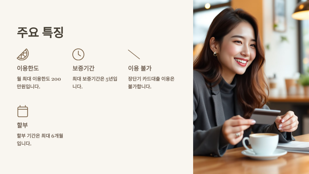 주요 특징