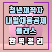 청년재직자 내일채움공제 플러스에 대한 포스팅 대표사진 입니다.