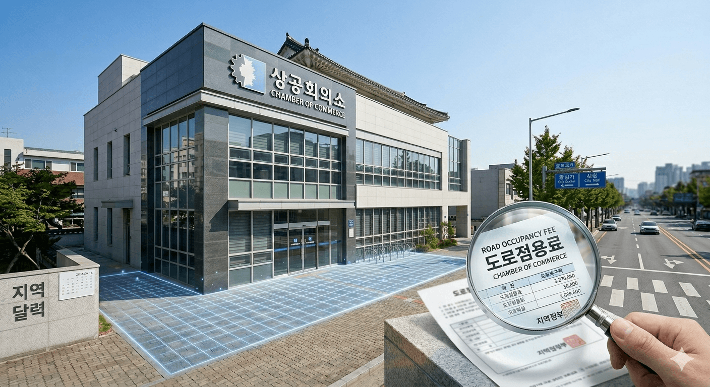 상가건물 도로점용료