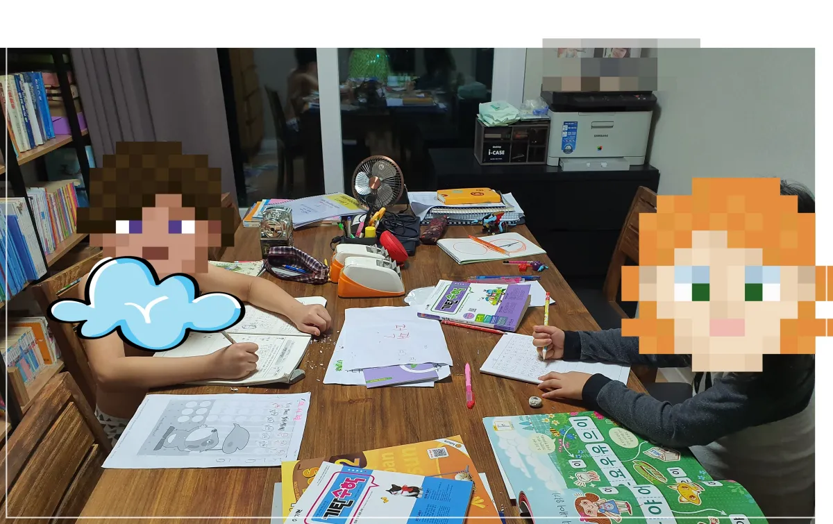 엄마표공부-하고있는-아이들