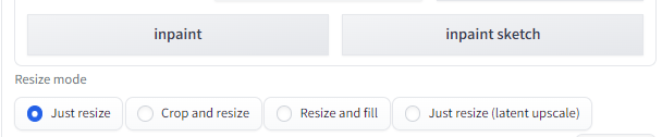 Automatic1111 - img2img resize 모드