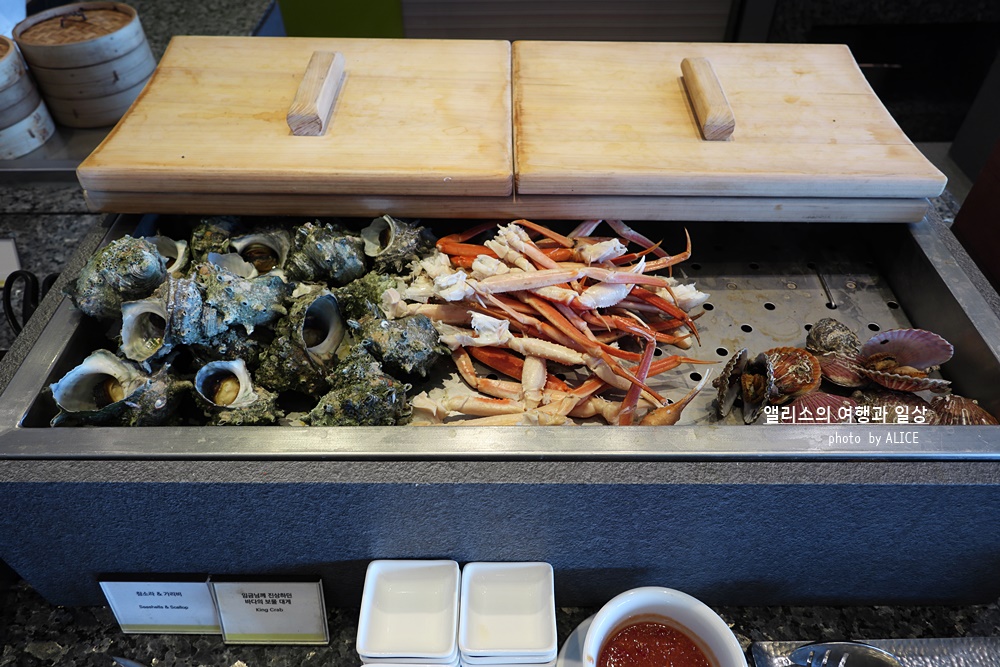 까밀리아 뷔페 (웨스틴 조선 부산) 해운대 오션뷰 레스토랑, 주말 런치 메뉴