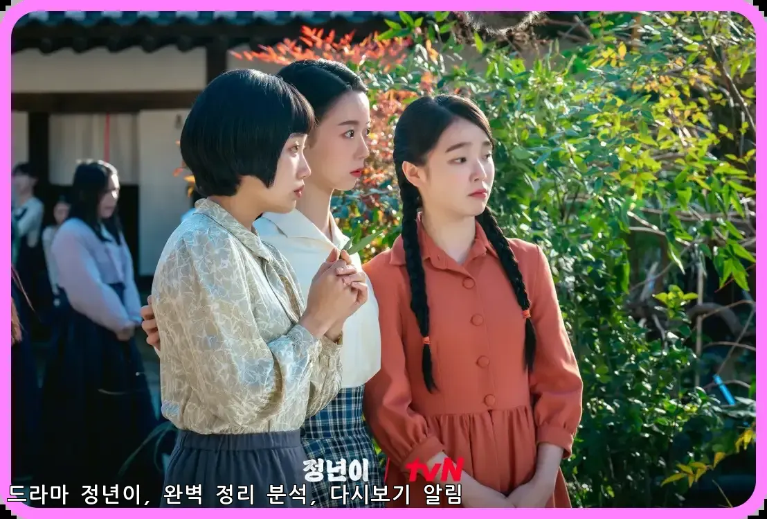 드라마 '정년이' 다시보기 완벽 정리 재방송시간 알림