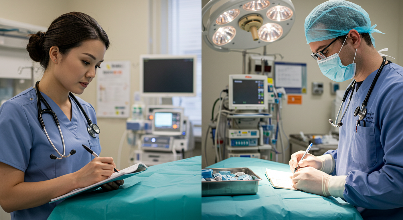 인턴 vs 레지던트 관련 이미지