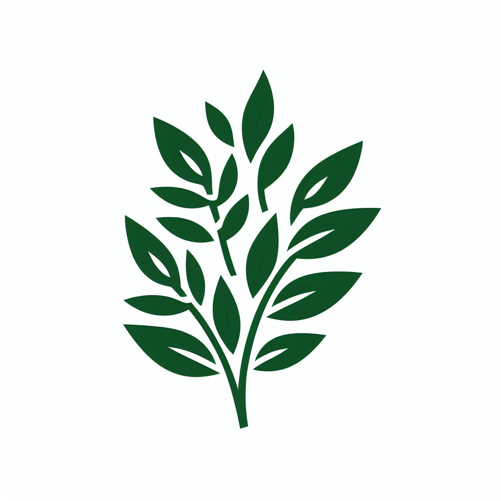 녹색 나물 로고 2