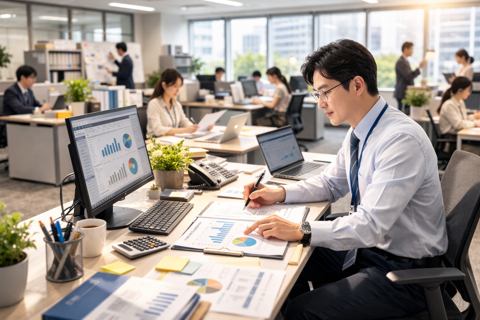 공무원 환경직 사기업 비교