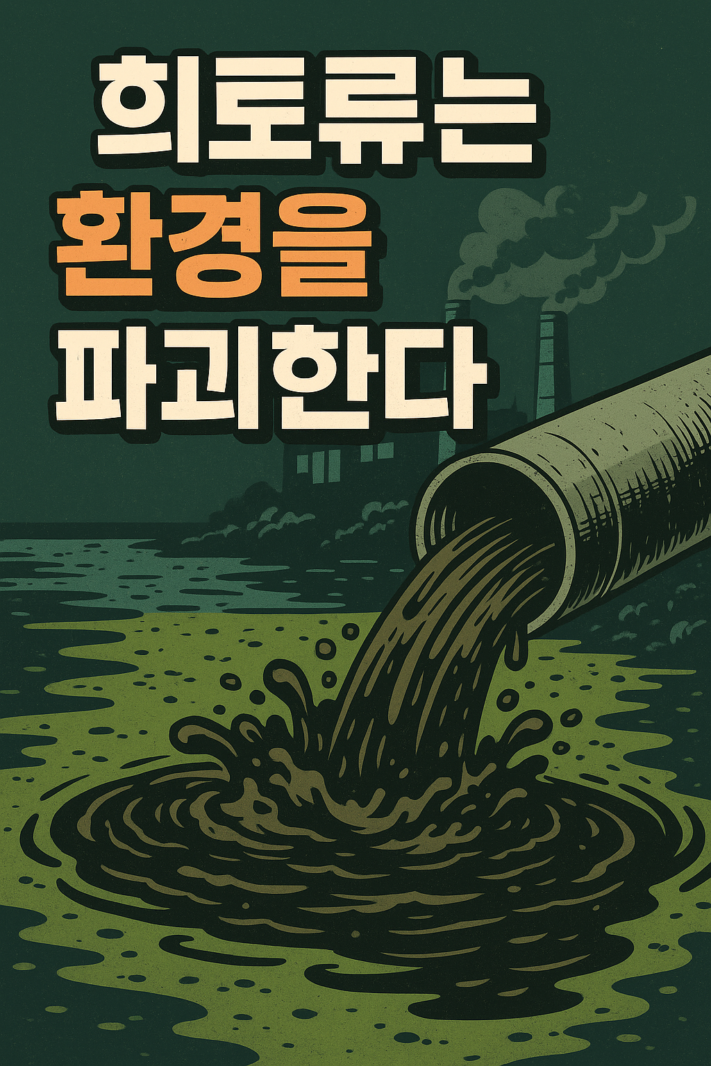 희토류가 환경을 파괴하는 이미지