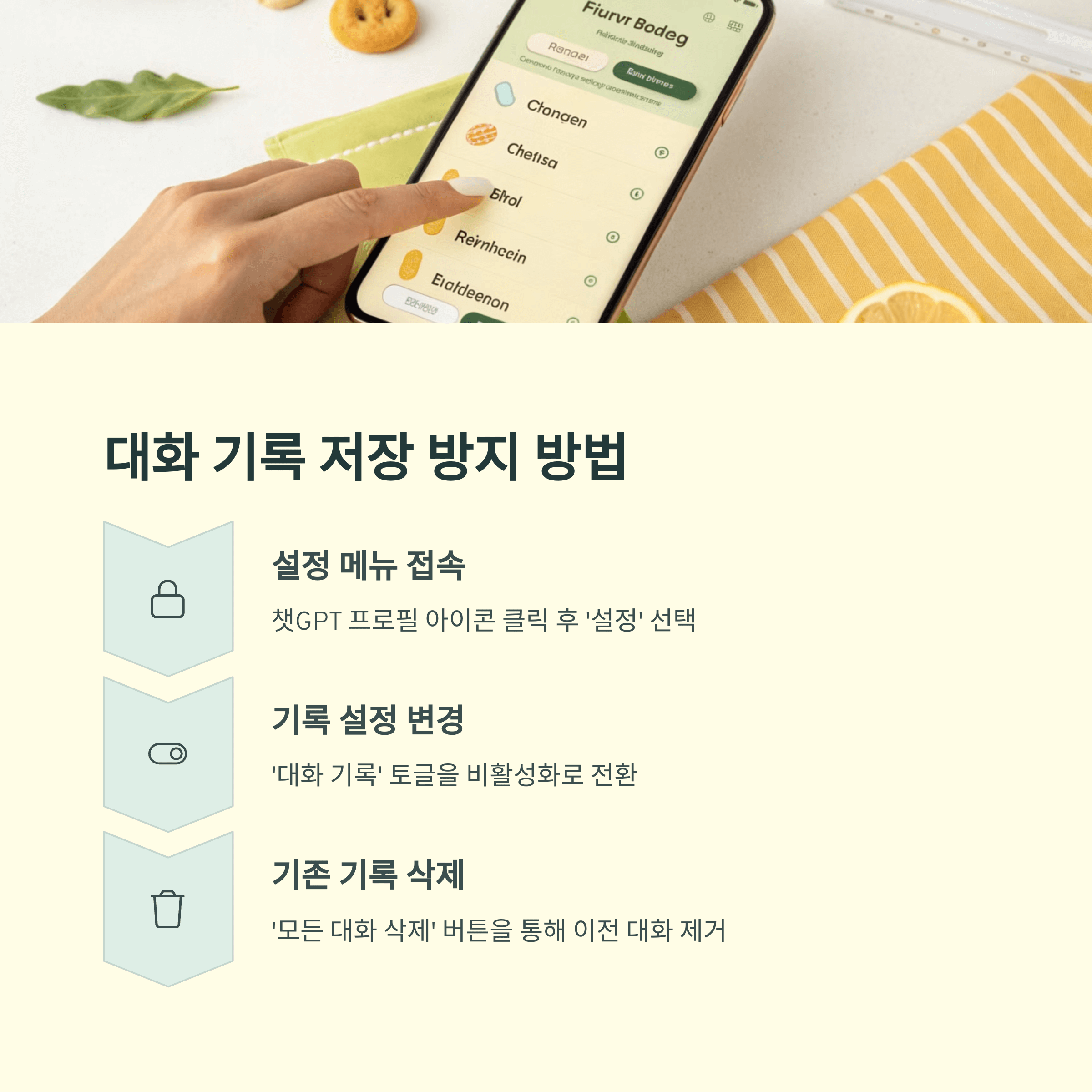 지브리팬도 놀란 ai 설정법, 개인 정보 보호하는 방법