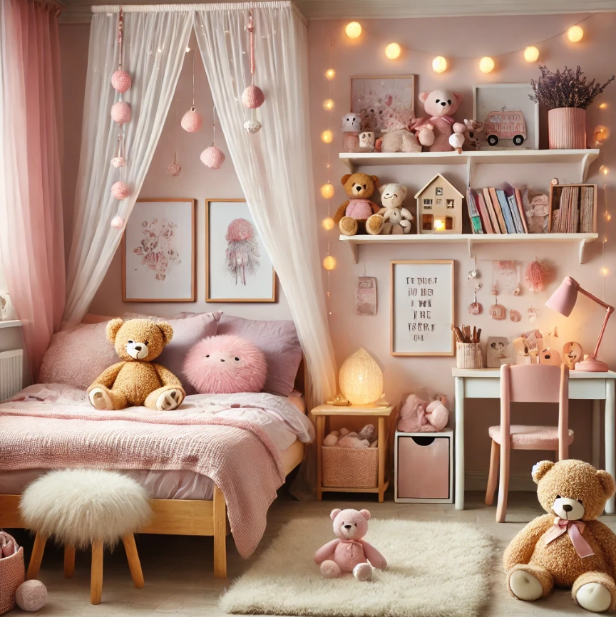 여자아이 방 인테리어