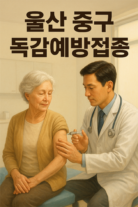울산 중구 독감예방접종 이미지