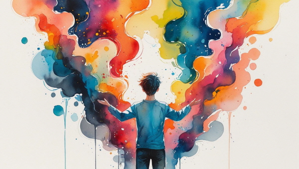 ENTP의 강박장애는 자유로운 상상력과 창의성 속에 숨어 있습니다. 그러나 끊임없는 회피와 사고의 전환은 내면의 고요함을 앗아가고, 현실을 직면할 용기를 가립니다에 관한 그림