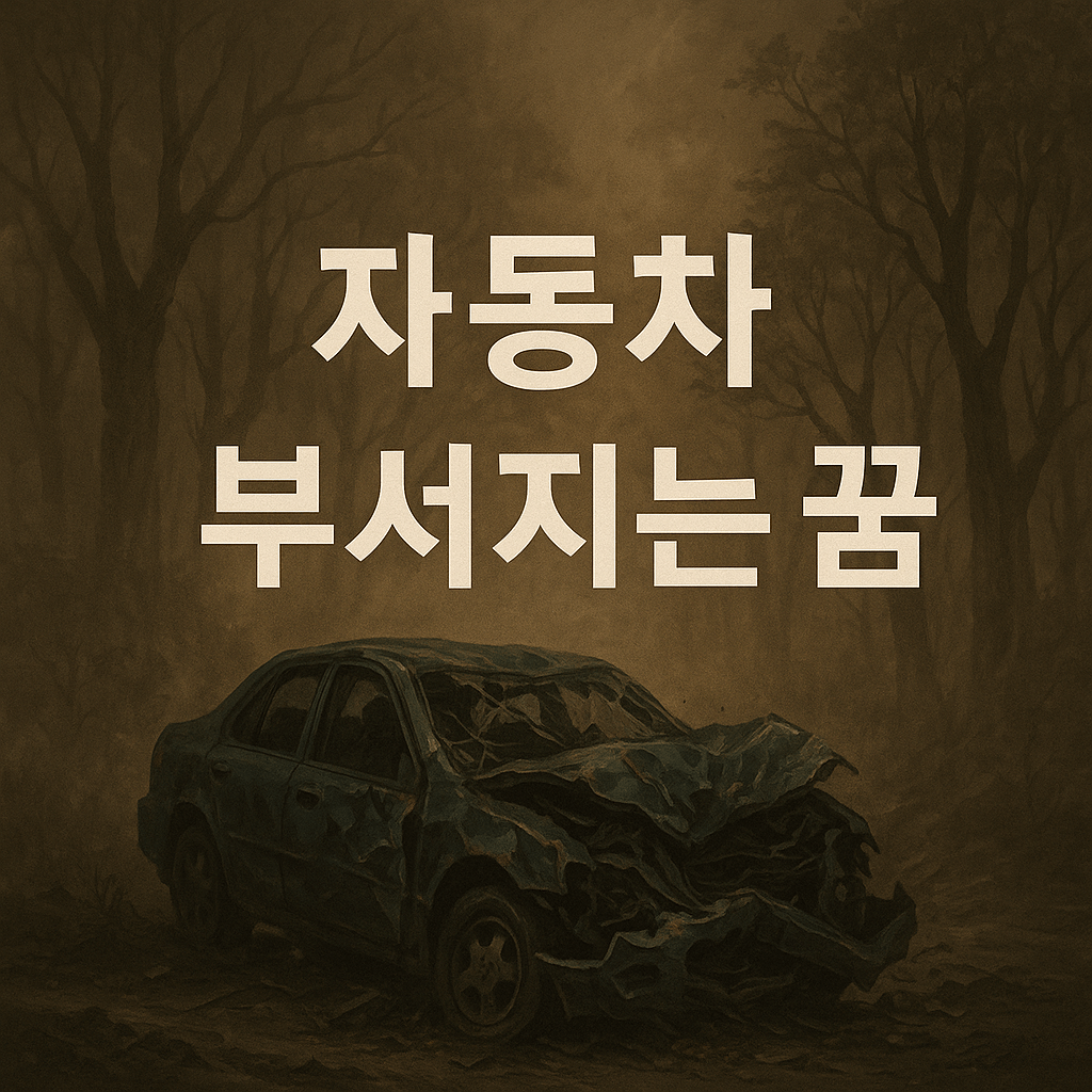 자동차 부서지는 꿈 해몽